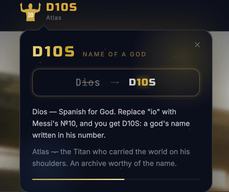 D10S — The Complete Messi Universe